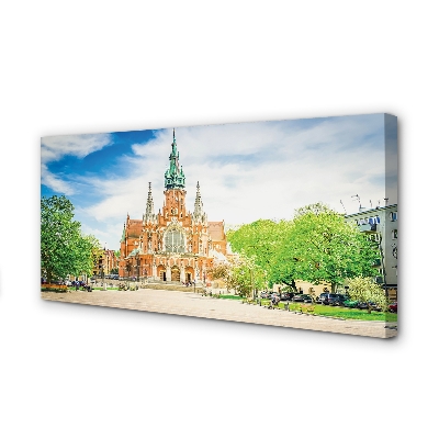 Foto op canvas Kathedraal van cracow