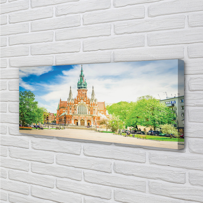 Foto op canvas Kathedraal van cracow