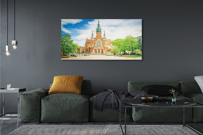 Foto op canvas Kathedraal van cracow