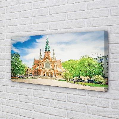 Foto op canvas Kathedraal van cracow