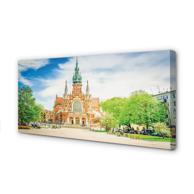 Foto op canvas Kathedraal van cracow