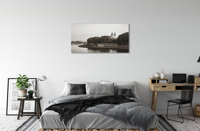 Foto op canvas Cracow river bridge