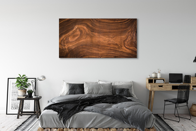 Canvas doek foto Hout potten knoop