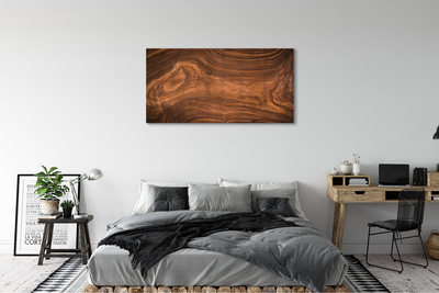 Canvas doek foto Hout potten knoop