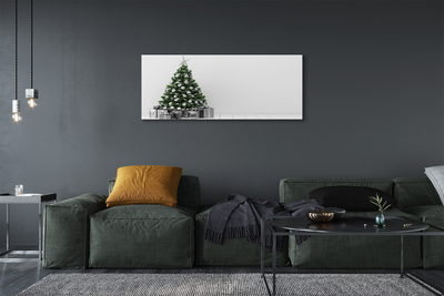 Schilderij op canvas Kerstboomgeschenken