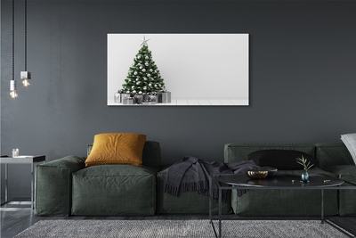 Schilderij op canvas Kerstboomgeschenken