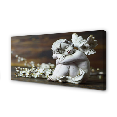 Schilderij op canvas Sleepy angel flowers