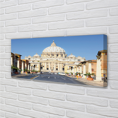 Foto op canvas Rome kathedraal straten gebouwen