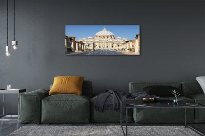 Foto op canvas Rome kathedraal straten gebouwen