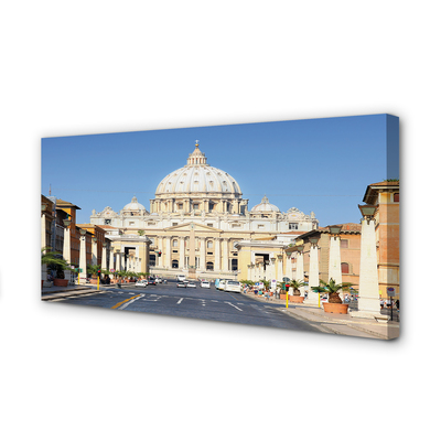 Foto op canvas Rome kathedraal straten gebouwen