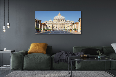 Foto op canvas Rome kathedraal straten gebouwen