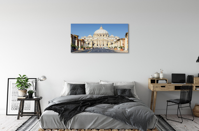 Foto op canvas Rome kathedraal straten gebouwen