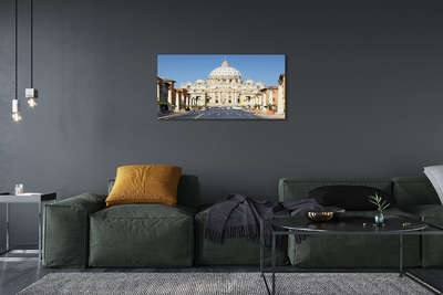 Foto op canvas Rome kathedraal straten gebouwen