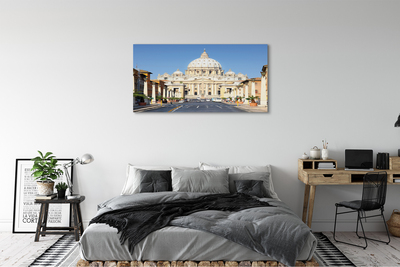 Foto op canvas Rome kathedraal straten gebouwen