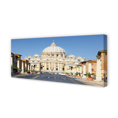 Foto op canvas Rome kathedraal straten gebouwen