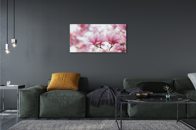 Schilderij canvas Magnolia bomen