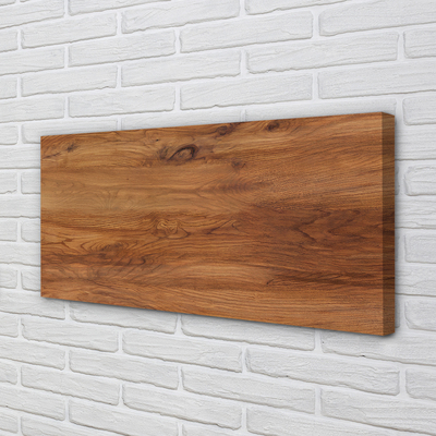 Canvas doek foto Hout potten knoop