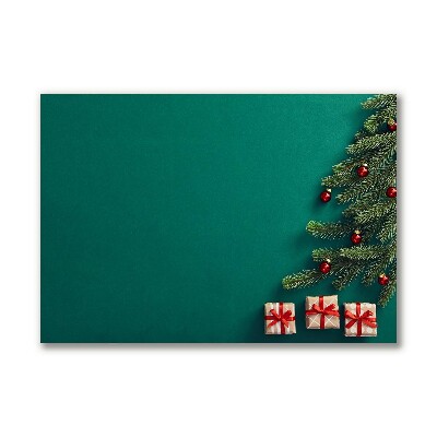 Foto op canvas Gifts Winter Kerstmis van de vakantie