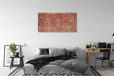 Canvas doek foto Bakstenen muur vintage