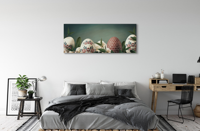 Schilderij op canvas Bladeren van eierbloemen