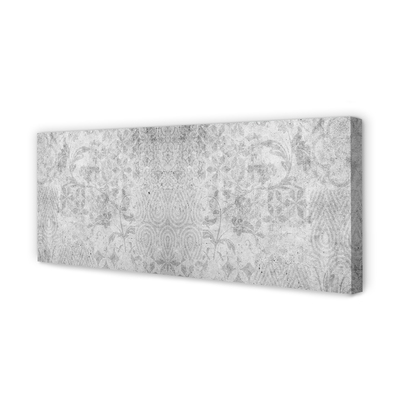 Print op doek Steen beton patroon