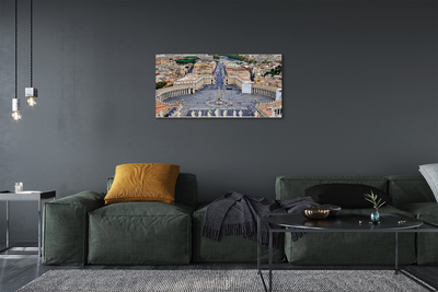 Foto op canvas Rome vatican city panorama square