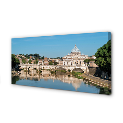 Foto op canvas Rome river bridges