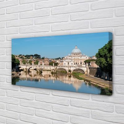 Foto op canvas Rome river bridges