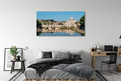 Foto op canvas Rome river bridges