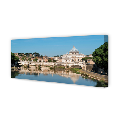 Foto op canvas Rome river bridges