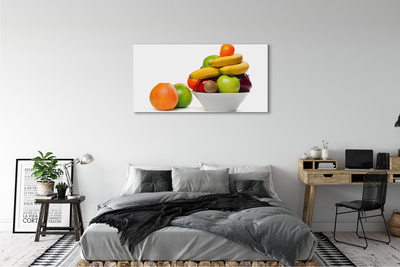 Schilderijen op canvas doek Fruit in een kom