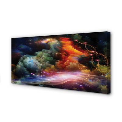 Foto op canvas Abstracte fractal patronen