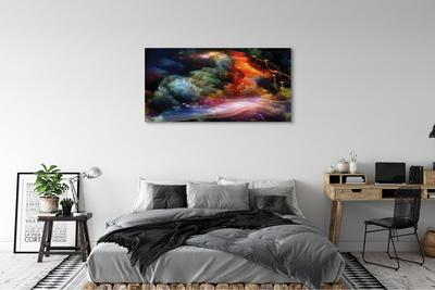 Foto op canvas Abstracte fractal patronen