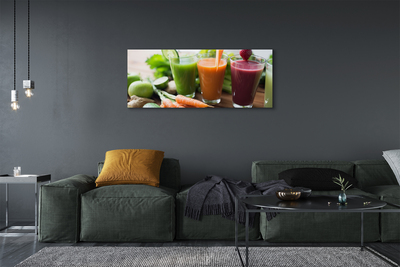 Canvas doek foto Plantaardige cocktails