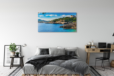 Foto op canvas Spanje sea coast mountains