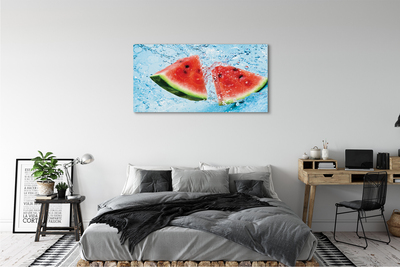 Schilderijen op canvas doek Watermeloenwater