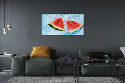 Schilderijen op canvas doek Watermeloenwater