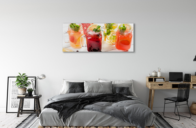 Canvas doek foto Citruscocktails