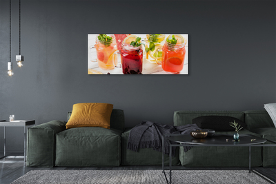 Canvas doek foto Citruscocktails