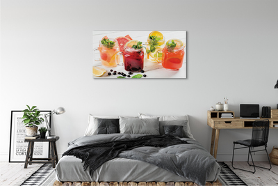 Canvas doek foto Citruscocktails