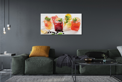 Canvas doek foto Citruscocktails