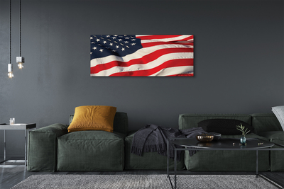Schilderij canvas Vlag van verenigde staten