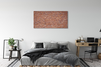 Canvas doek foto Bakstenen muur muur