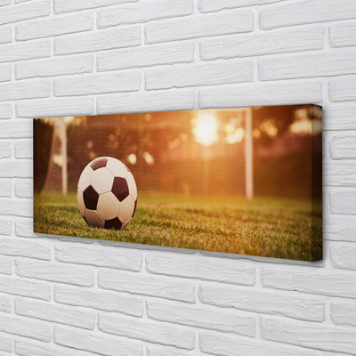 Canvas doek foto Sun ball doel