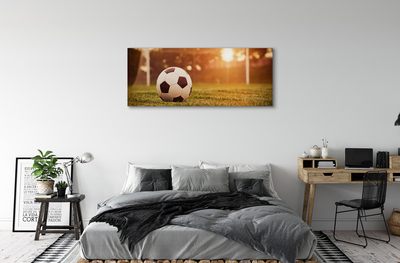 Canvas doek foto Sun ball doel