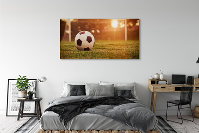 Canvas doek foto Sun ball doel