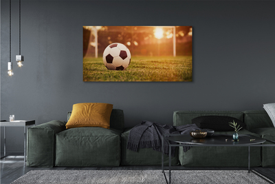 Canvas doek foto Sun ball doel