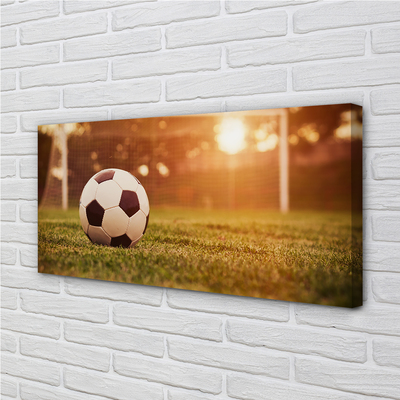 Canvas doek foto Sun ball doel