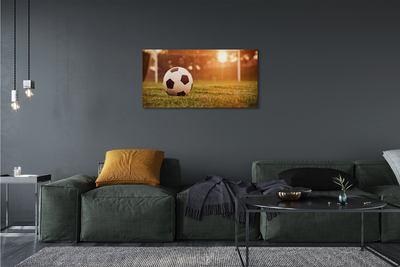 Canvas doek foto Sun ball doel