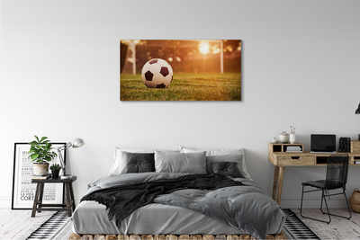 Canvas doek foto Sun ball doel